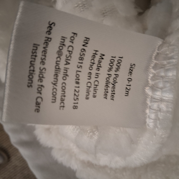 Disney Baby Soft White Robe - Picture 4 of 4